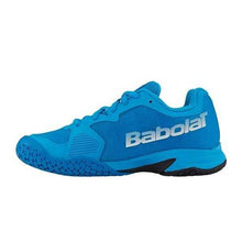 Load image into Gallery viewer, Babolat Jet All Court Junior Diva Blue White Tennis Shoes

