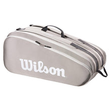 Load image into Gallery viewer, Wilson Tour 6R Pack Silver Tennis Bag WS
