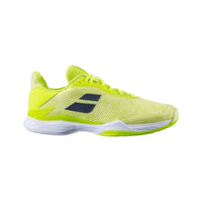 Load image into Gallery viewer, Babolat Jet TERE All Court Juniors &amp; Ladies Limelight Yellow Tennis Shoes

