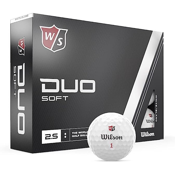 Wilson Duo Soft 12X Golf Balls Pack WS