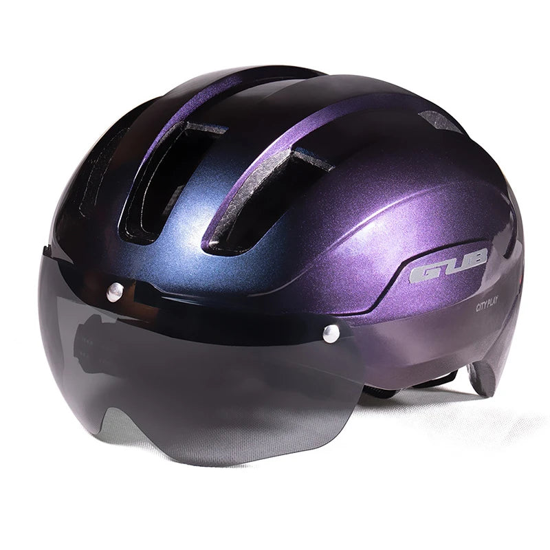 GUB City Play Bicycle top-quality Sports Aurora Purple Helmet WS