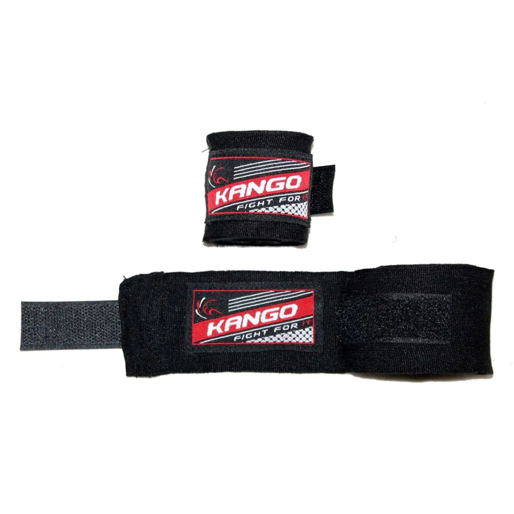Kango Martial Arts Unisex Adult Black Bandage WS