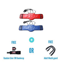 Load image into Gallery viewer, Kango Martial Arts Unisex Adult Double Face Red Blue Chest Guard + 3 Meters Bandage or Mouth Guard WS
