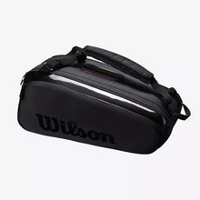 Load image into Gallery viewer, Wilson Super Tour Pro Staff 9 Pack Tennis Bag WS
