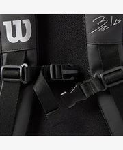 تحميل الصورة في عارض المعرض، Wilson BELA &#39;s Super Tour Black Padel racket bag
