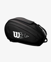 تحميل الصورة في عارض المعرض، Wilson BELA &#39;s Super Tour Black Padel racket bag
