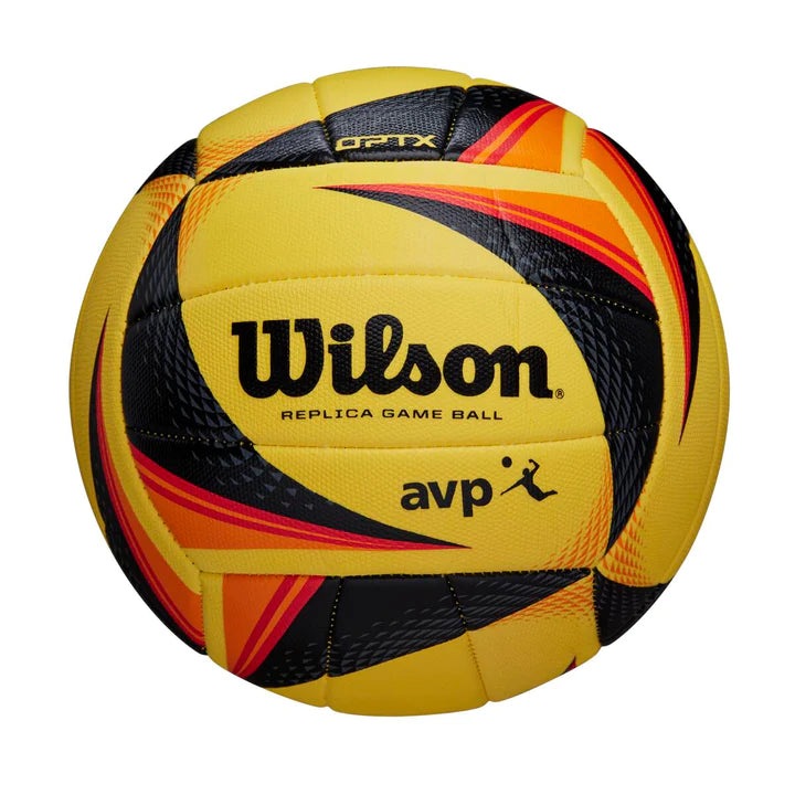 Wilson Optx AVP Replica Yellow / Black Volleyball WS