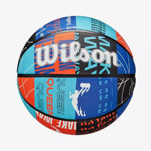 Load image into Gallery viewer, Wilson WNBA Heir DNA Size 6 Outdoor Blue Orange Basketball WS
