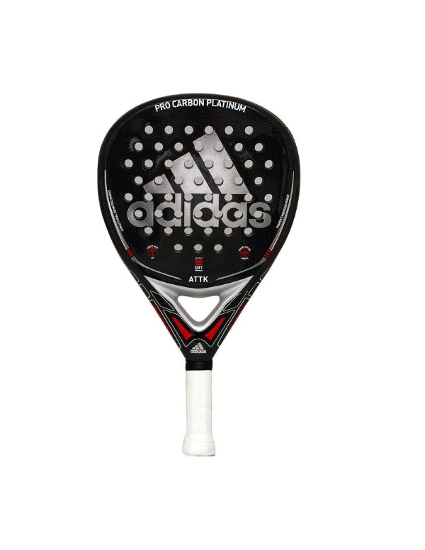Adidas Pro Carbon Attack Platinum Padel racket WN