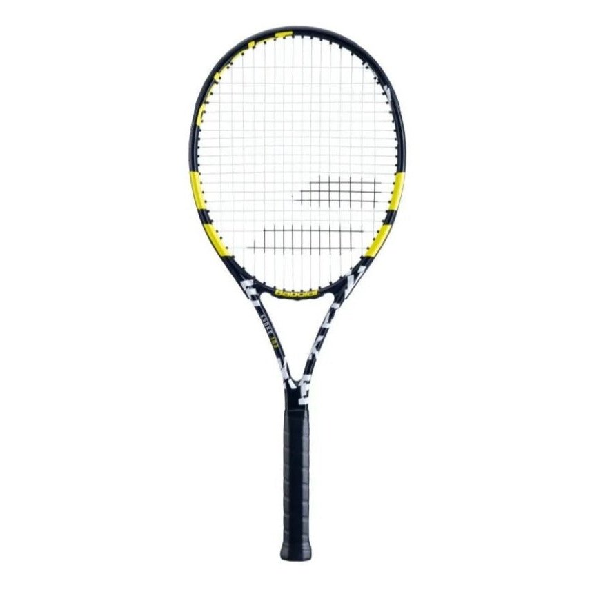 Babolat Evoke 102 Strung CV black Yellow Tennis Racket