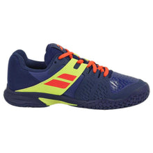 Load image into Gallery viewer, Babolat Propulse All Court Junior Blue Neon Aero Tennis Shoes
