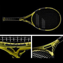 Load image into Gallery viewer, Babolat Pure Aero Black Yellow GRAPHITE Strung No Cover Tennis Racket
