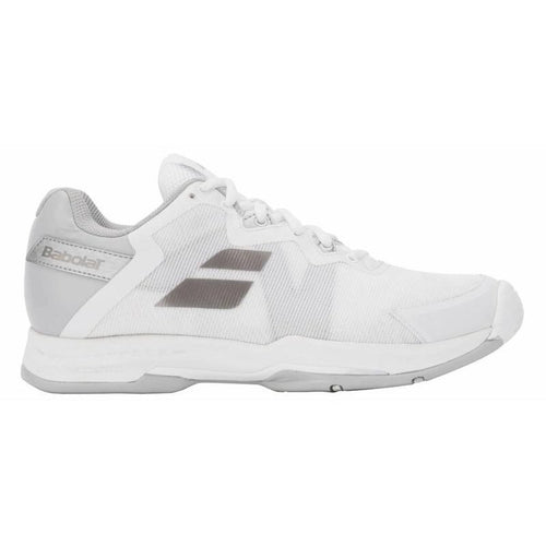 Babolat Sfx3 All Court Women White Silver Tennis Shoes
