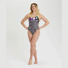 Load image into Gallery viewer, Arena Women Crazy Extra-Terrestrial Print Swimsuit
