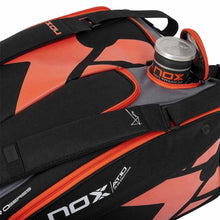 Load image into Gallery viewer, NOX Paletero AT10 Competition Compact Black Orange Padel Racket Bag WS
