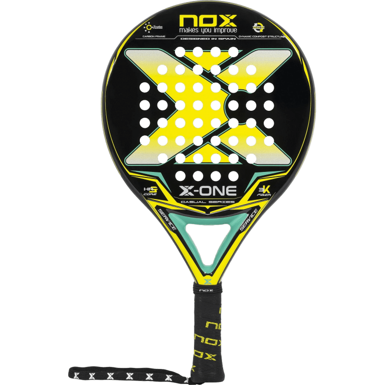 NOX X-One Yellow-Green 2023 Padel Racket WS