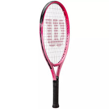 Load image into Gallery viewer, Wilson Burn Pink 180gm JUNIOR 21 STRUNG With Half Cover Tennis Racket WS
