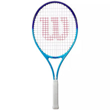 Load image into Gallery viewer, Wilson Ultra Blue 210gm JUNIOR 25 STRUNG with Half Cover Tennis Racket WS
