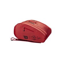Load image into Gallery viewer, Wilson BELA Super Tour Red Padel racket bag
