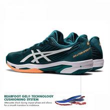 Load image into Gallery viewer, Asics Solution Speed FF 2 2022 Teal White Padel Shoes

