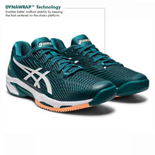 Load image into Gallery viewer, Asics Solution Speed FF 2 2022 Teal White Padel Shoes
