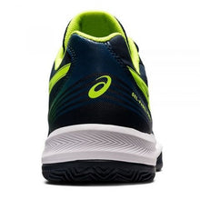 Load image into Gallery viewer, Asics Gel Padel Pro 5 Green &amp; Navy Blue Padel Shoes
