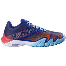 Load image into Gallery viewer, Babolat Juan Lebron Jet Premura 2 APT Approved Red Blue Padel Shoes
