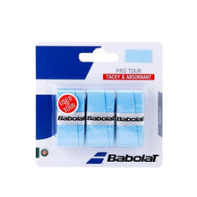 Load image into Gallery viewer, Babolat light blue overgrips 3X for Padel rackets
