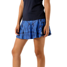 Load image into Gallery viewer, Bullpadel Volta Navy Blue Print Ladies Padel Skirt
