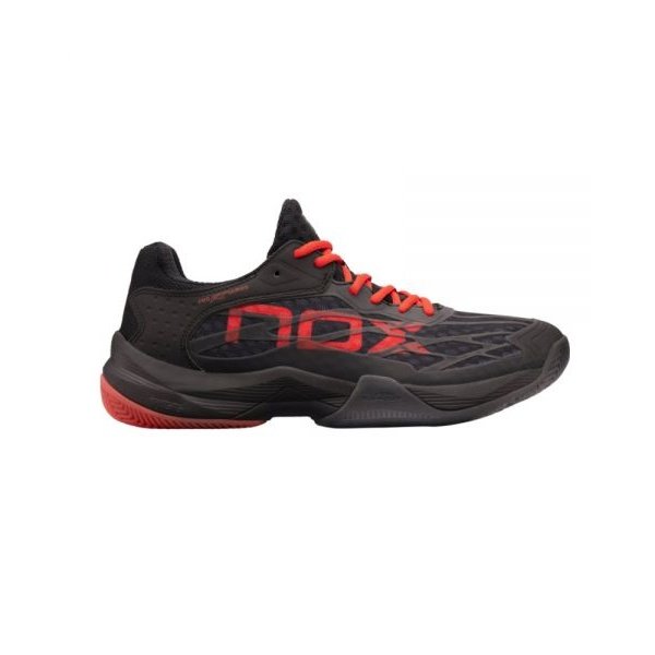 Nox Lux AT10 Pro TAPIA's signature Black Red Padel Shoes WS