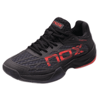 Load image into Gallery viewer, Nox Lux AT10 Pro TAPIA&#39;s signature Black Red Padel Shoes WS
