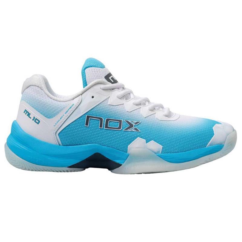 Nox Lux ML10 Lamperti Hexa 2023 White Blue Padel Shoes