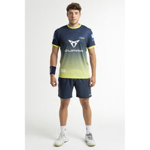 Load image into Gallery viewer, NOX Agustin Tapia Sponsors AT10 Yellow Blue 2021 Padel Tshirt

