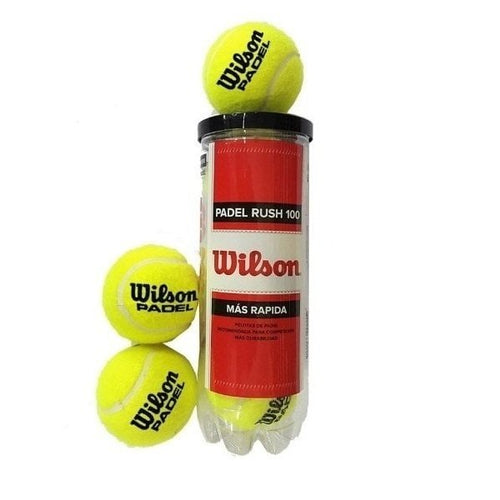 Wilson Rush-100 Padel balls bottle WPG