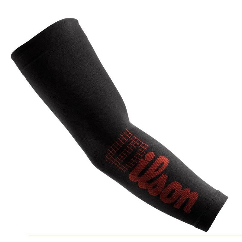 Wilson Red logo 2022 Padel & Sports Compression Arm Sleeve