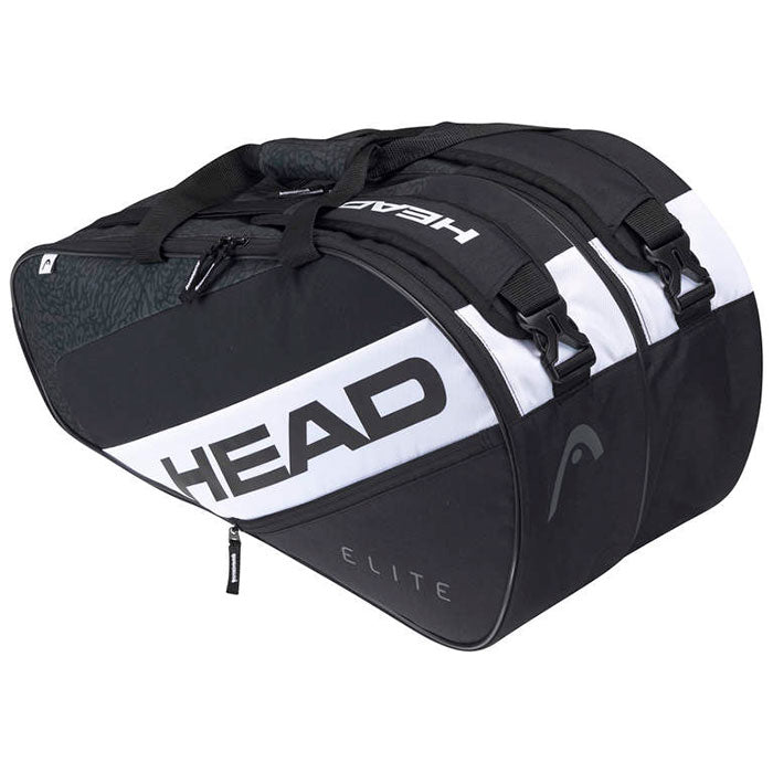 Head Elite Supercombi Black White Padel Racket Bag LV
