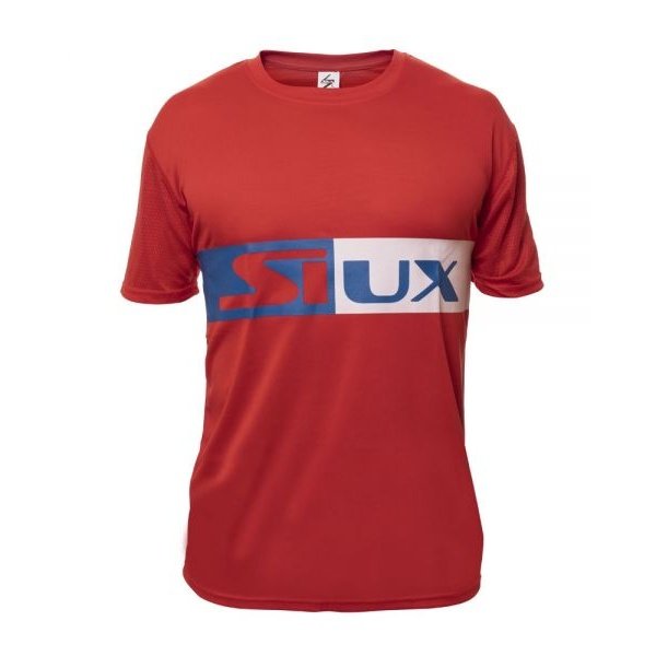 Siux Sports Material Red Padel Tshirt