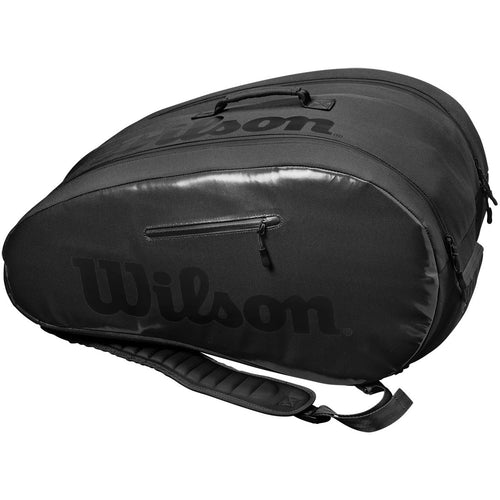Wilson Luxury Super Tour Black Padel Racket Bag